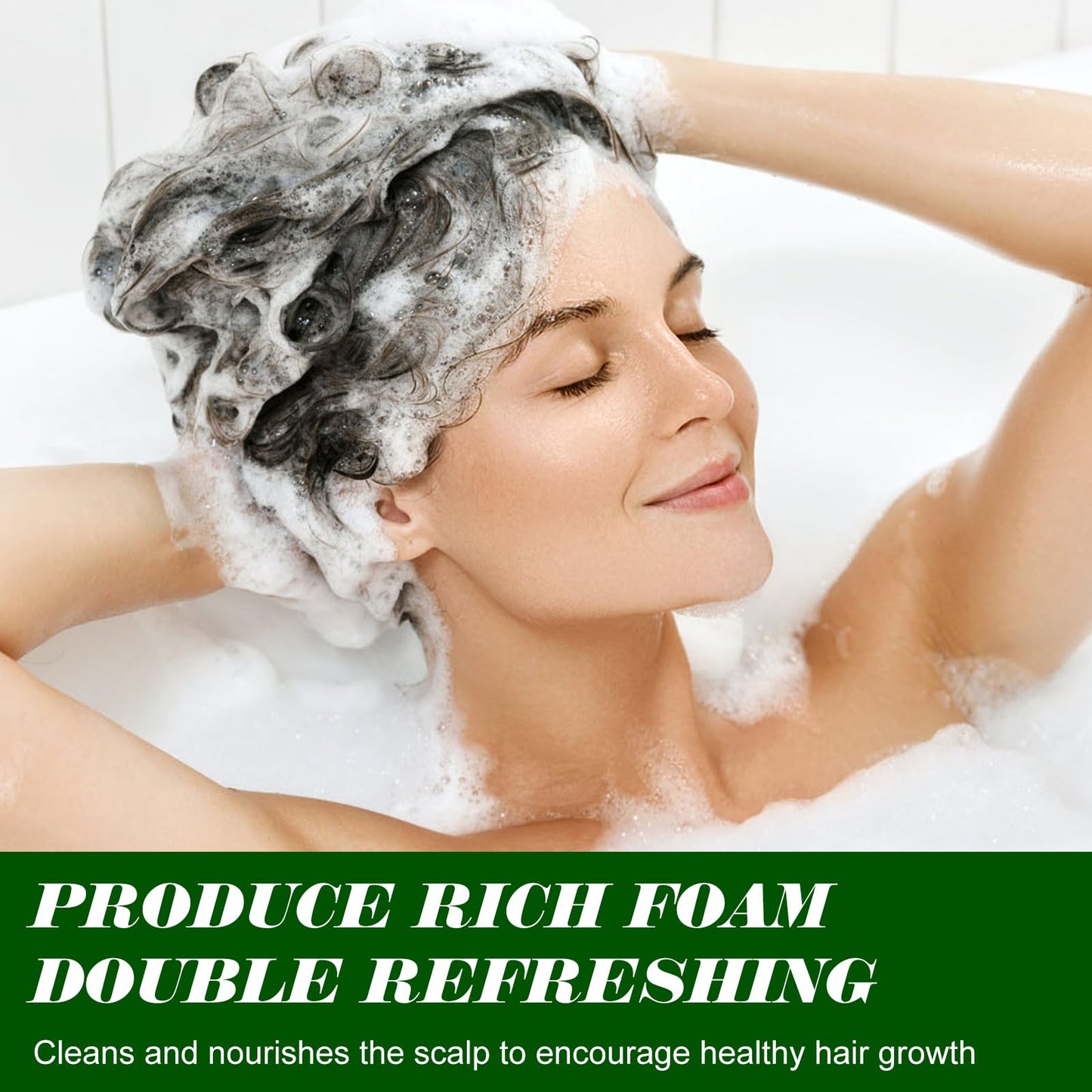 Rosemary Shampoo for Hair Growth with Biotin for Thinning Hair for Women & Men, Rosemary Hair Growth Shampoo with Mint & Tea Tree Oil, Strengthening & Regrowth Formula for Hair Loss 16.9 oz