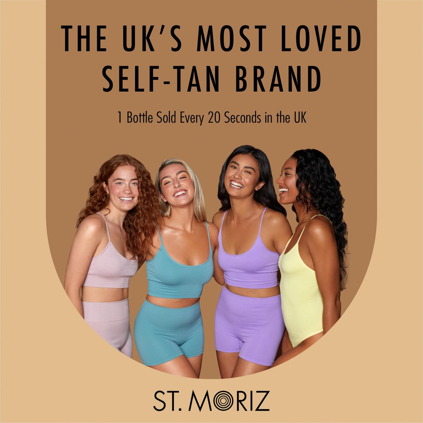 St Moriz Professional 1 Hour Fast Self Tanner Mousse, Light to Dark – Instant, Express Self Tanner Foam for a Golden, Natural Looking Fake Tan with Aloe Vera & Vitamin E - Vegan (6.76 fl oz)