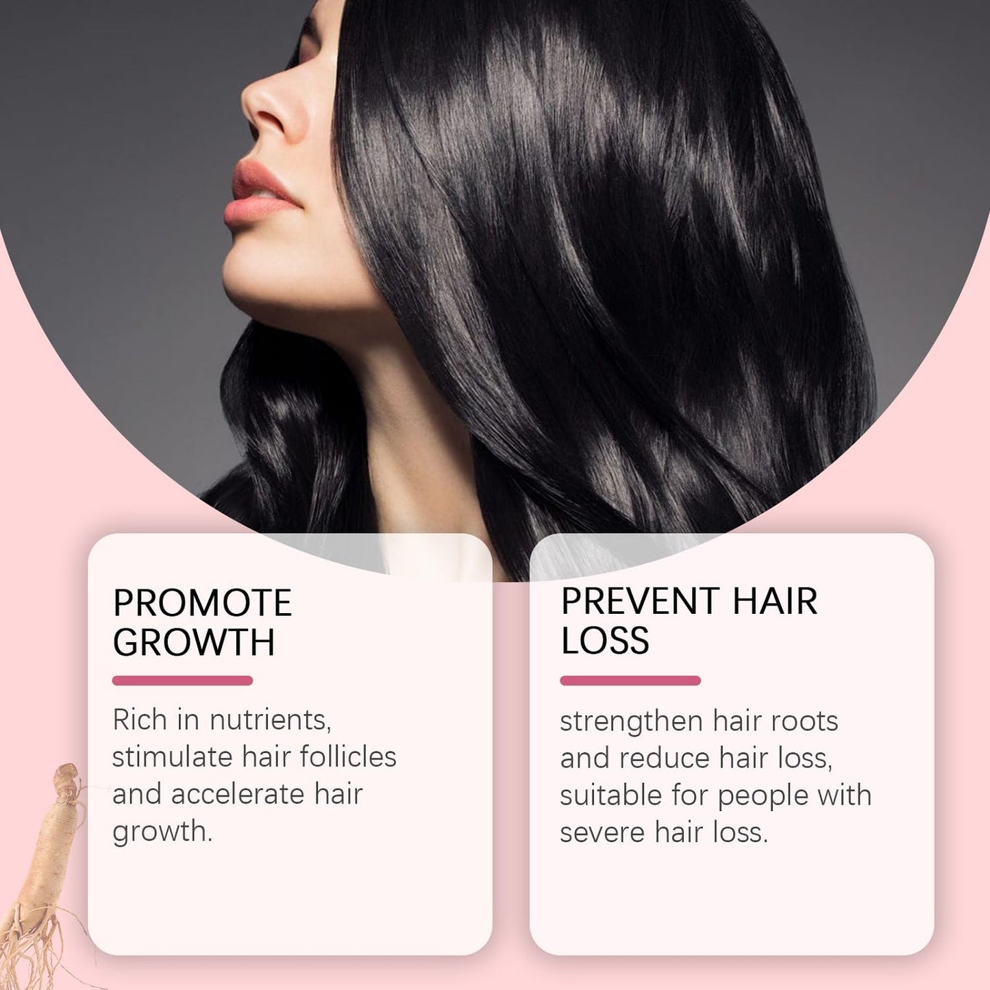 3Pcs Hair Helper Spray 2.0,Rice Nutri Spray for Hair Growth with Biotin and Ginger,Hair Regrowth Serum for Thinning Hair,Promotes Thicker Fuller Hair(50ml)