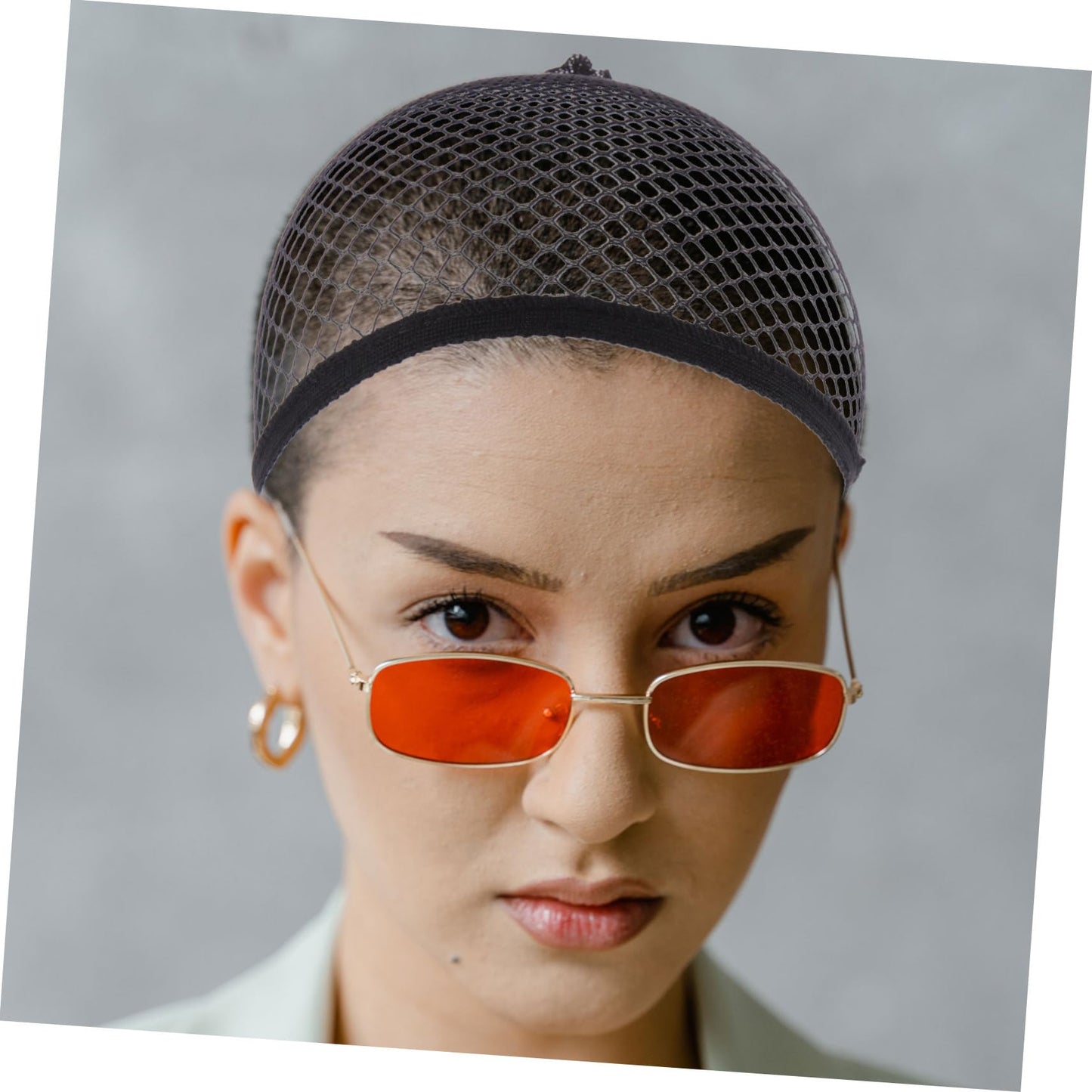 Vaguelly 8pcs Elastic Wig Hair Mesh Caps Lightweight and Wig Covers Practical Hair Net for Women