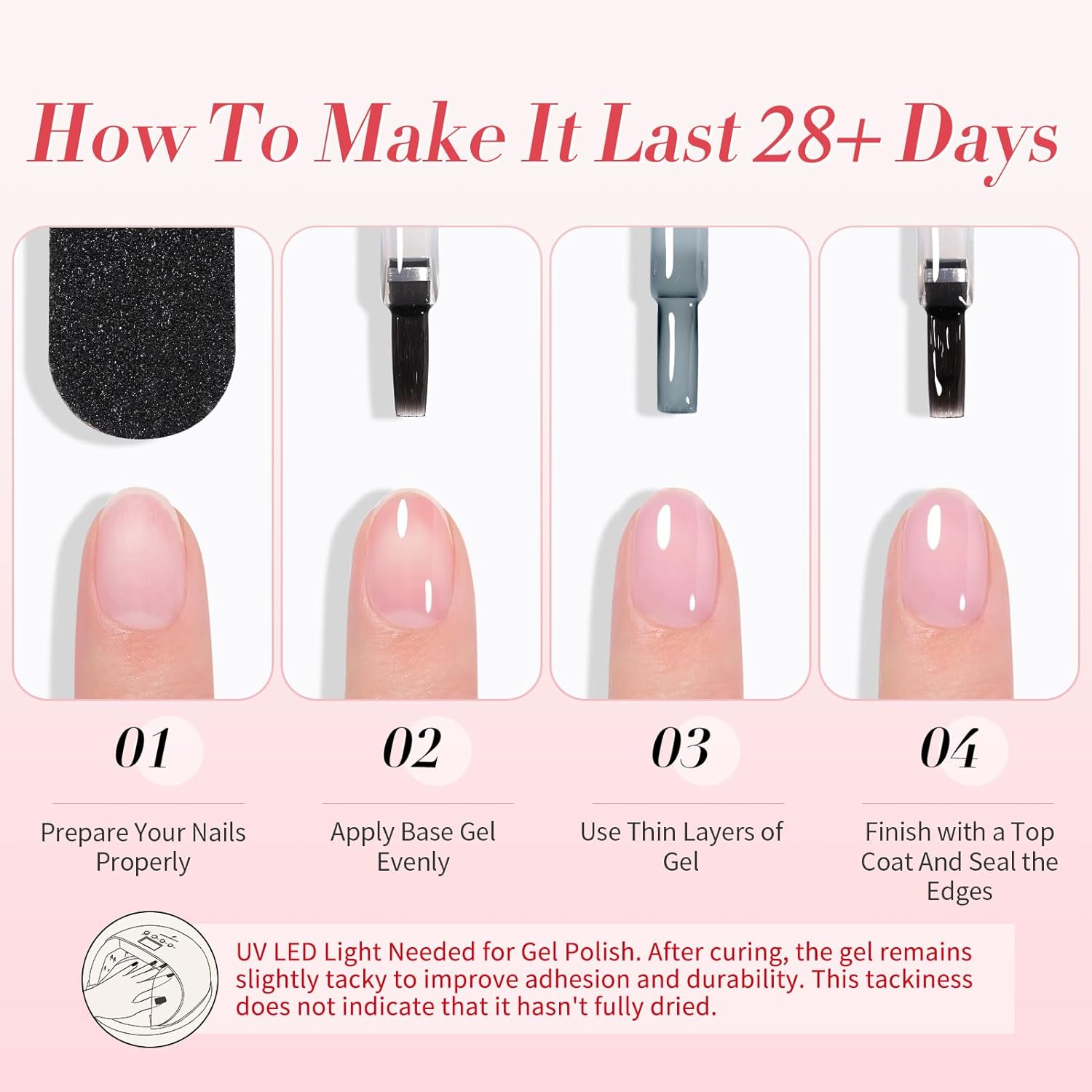Born Pretty Neon Jelly Gel Nail Polish Set - Halloween Colors, Soak Off UV/LED for Salon & DIY
