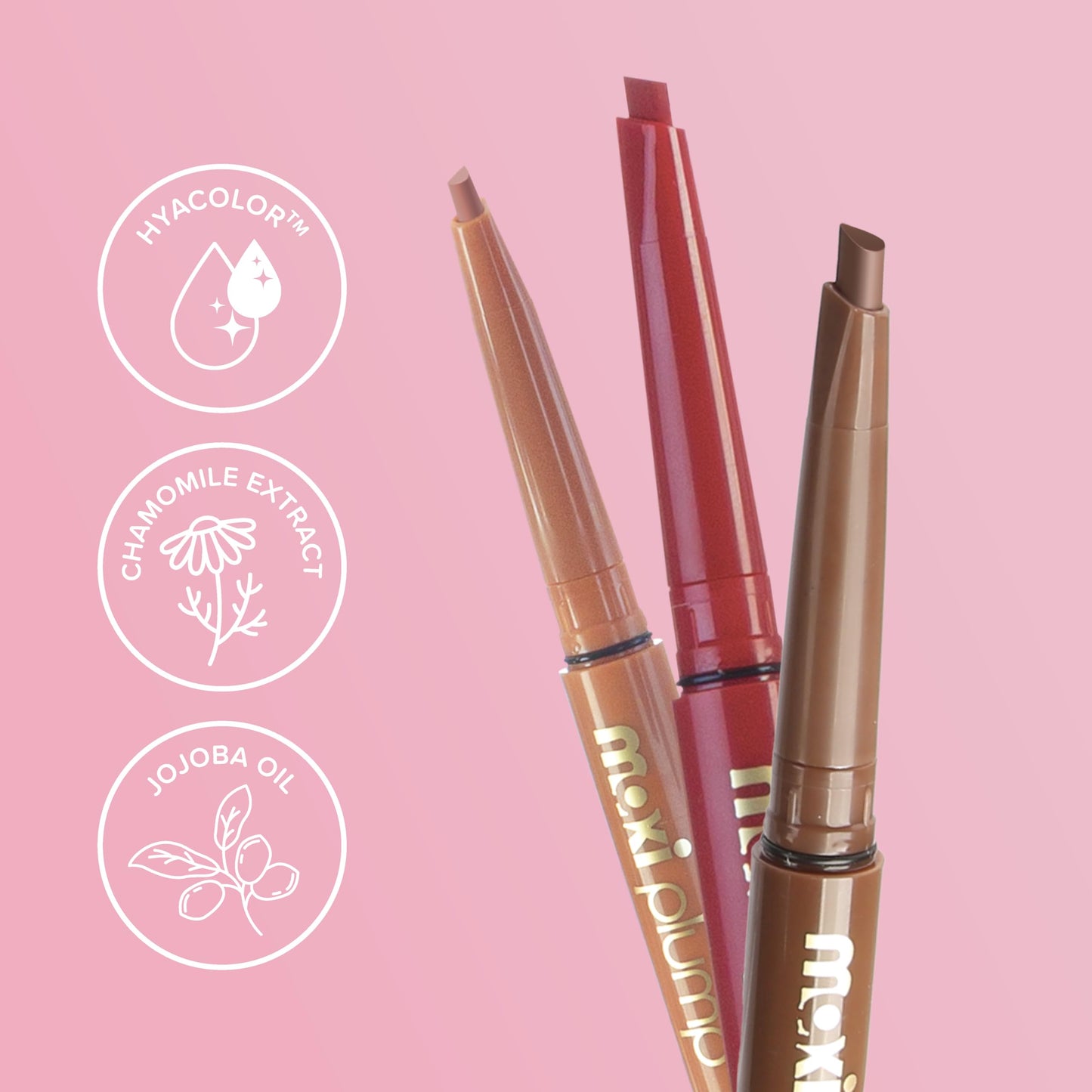 Absolute New York Maxi Plump Lip Liner, Line, Prime and Shape, Cooling and Plumping, Waterproof and Long-Lasting for Maximized Lip Volume (MLMP02 Beige)