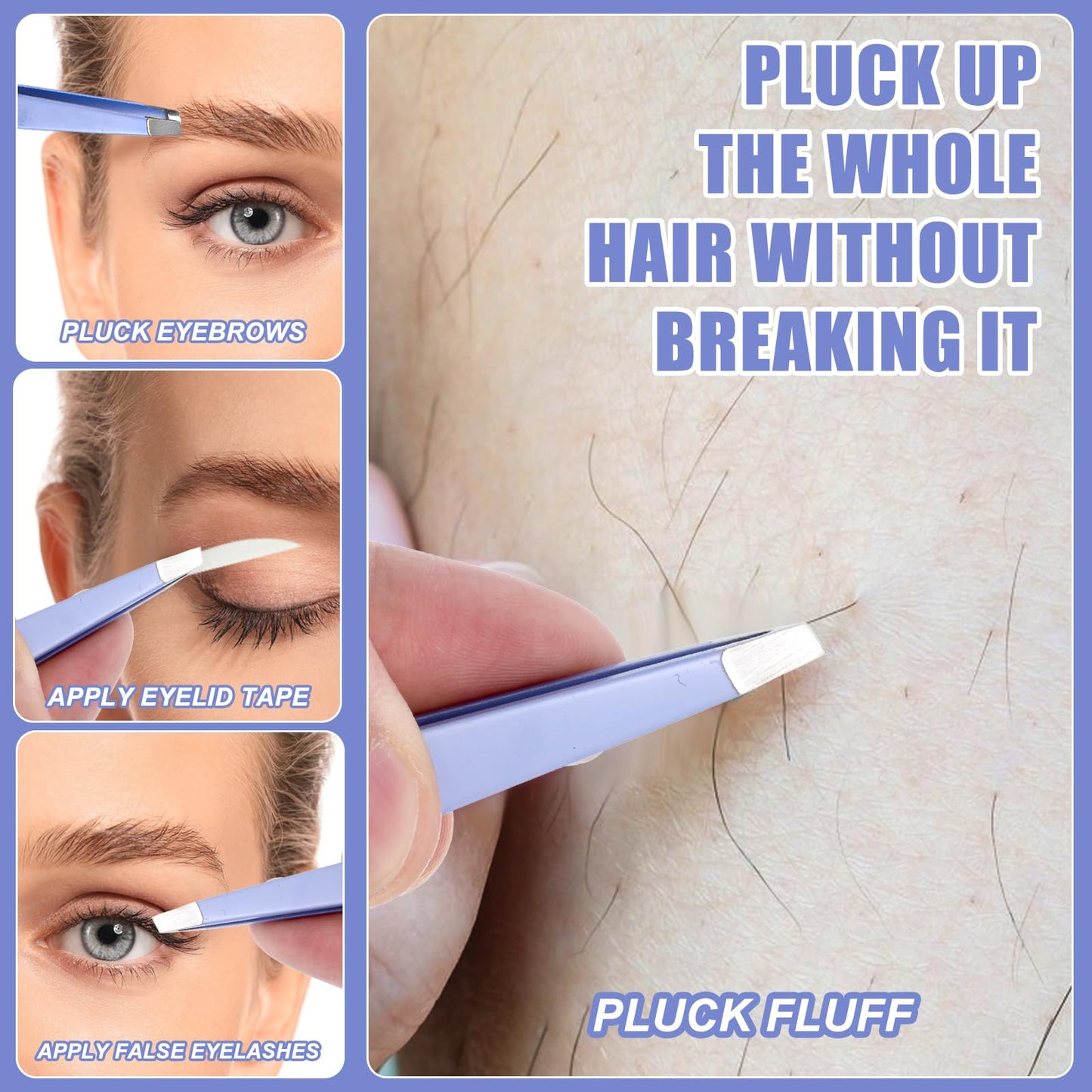 Wanmu 7Pcs Blackhead Remover Tool Comedone Extractor, Stainless Steel Acne Removal Kit, Pimple Popper Tool with Case for Nose Face Skin, Blemish, Whitehead Popping, Zit Removing