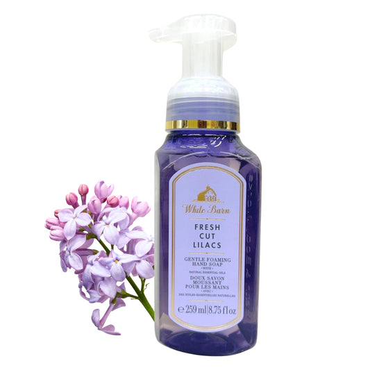 Fresh Cut Lilacs Gentle Foaming Hand Soap 8.75 Ounce Full Size Pump Bottle Wash