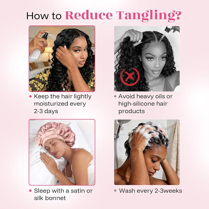 12in Black Feather Crochet Hair Extensions - 100 Strands Miracle Pre-Separated Deep Wave