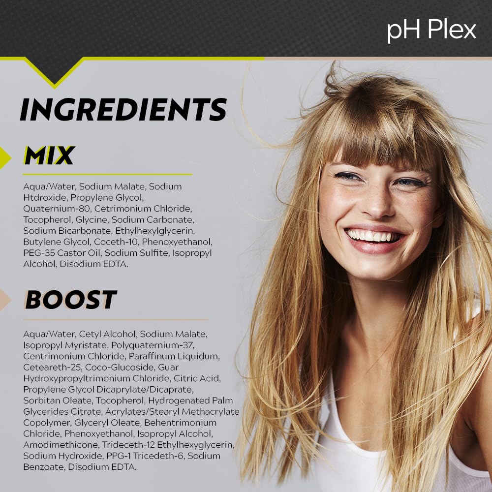 LIW pH Plex Steps 1&2 Protect & Repair Hair Care Treatment - Use with Home Hair Color & Bleach Products - Salon Quality Professional Results at Home - 1 Sachet of Steps 1 & 2