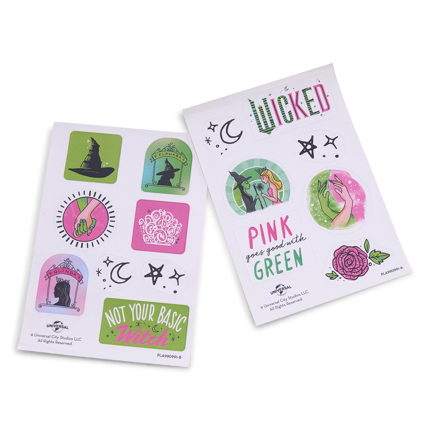 Caboodles Women's On-The-Go Girl, Wicked Elphaba-Purple Sparkle Over Green