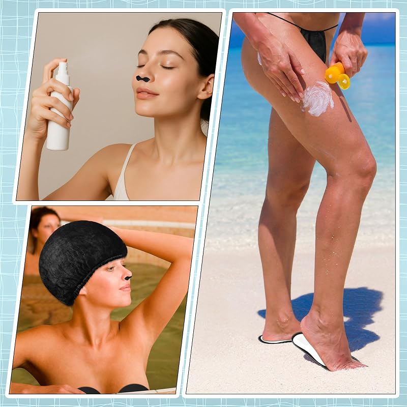 Chicingyou 125 Disposable Spray Tan Accessories Kit - Black (Variation: Black+1)