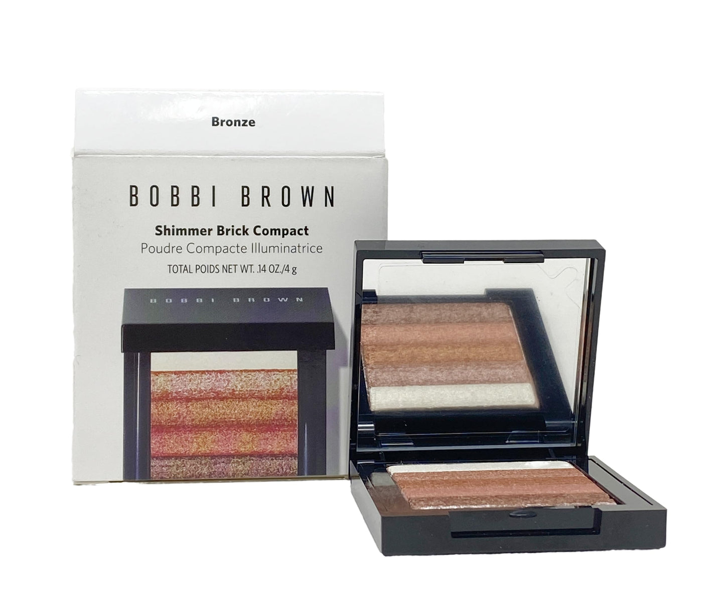 Bobbi Brown Shimmer Brick Compact Highlighter - Bronze (.14 Oz/4 g)