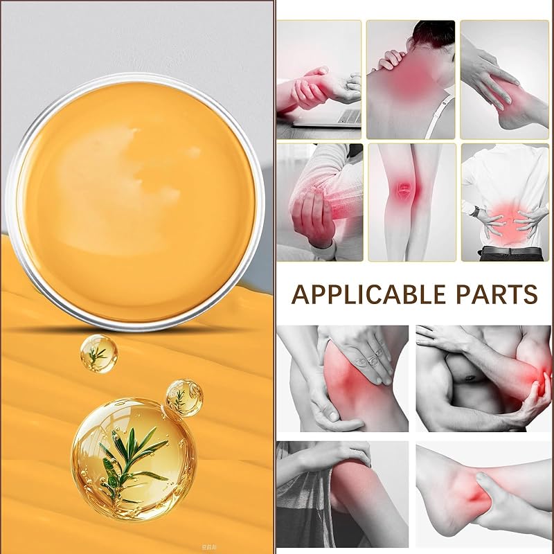 Joint & Muscle Soothing Cream with Arnica Oil, Camphor Blue & Chamomile Extract (1PCS) – Herbal Cooling Balm
