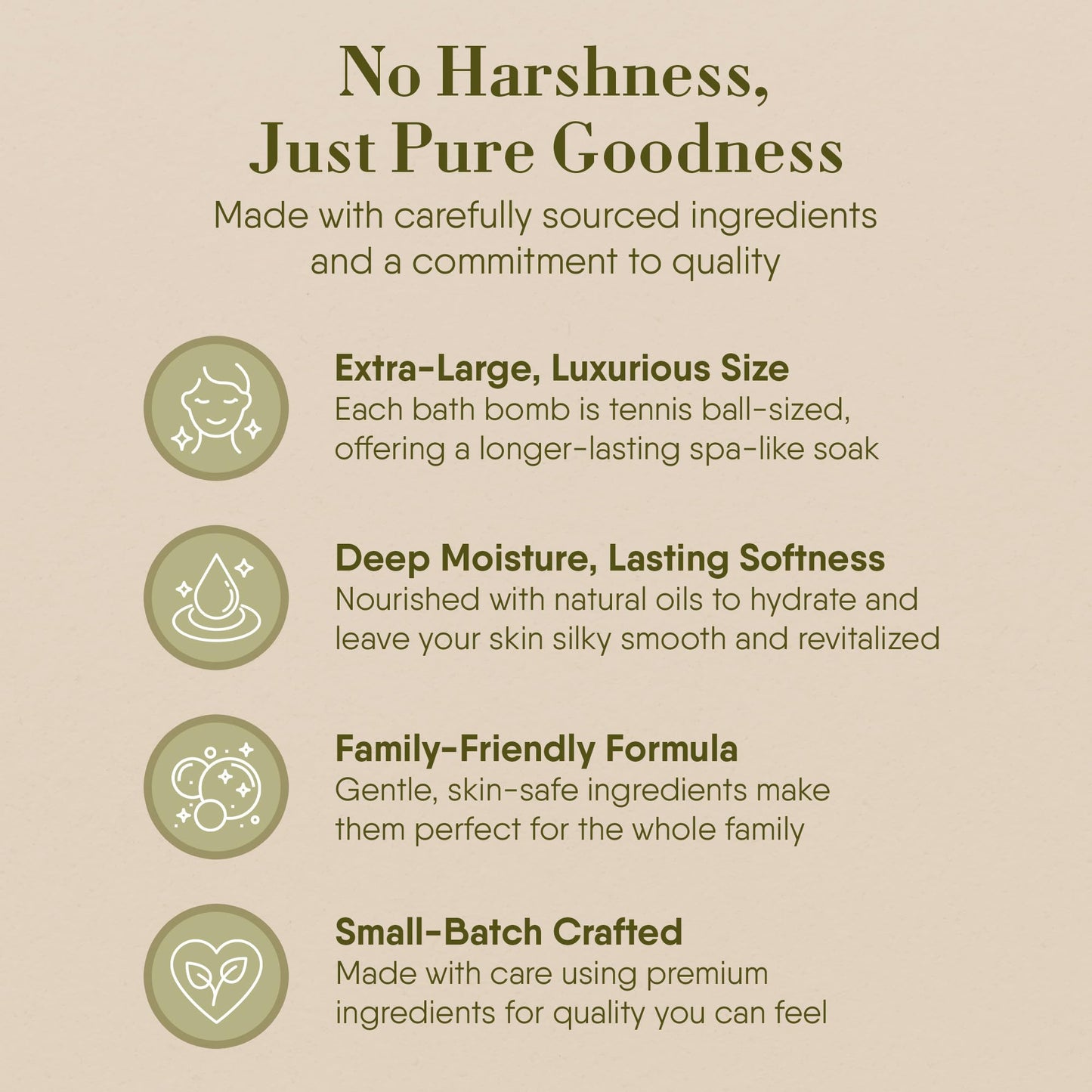 360Feel Bath Bombs Gift Set - Handcrafted Moisturizing Bath Bombs for Women Infused with Essential Oils - an Ideal Gift for Any Occasion - Non-Staining and Glitter Free Fizz - Large - Set of 6