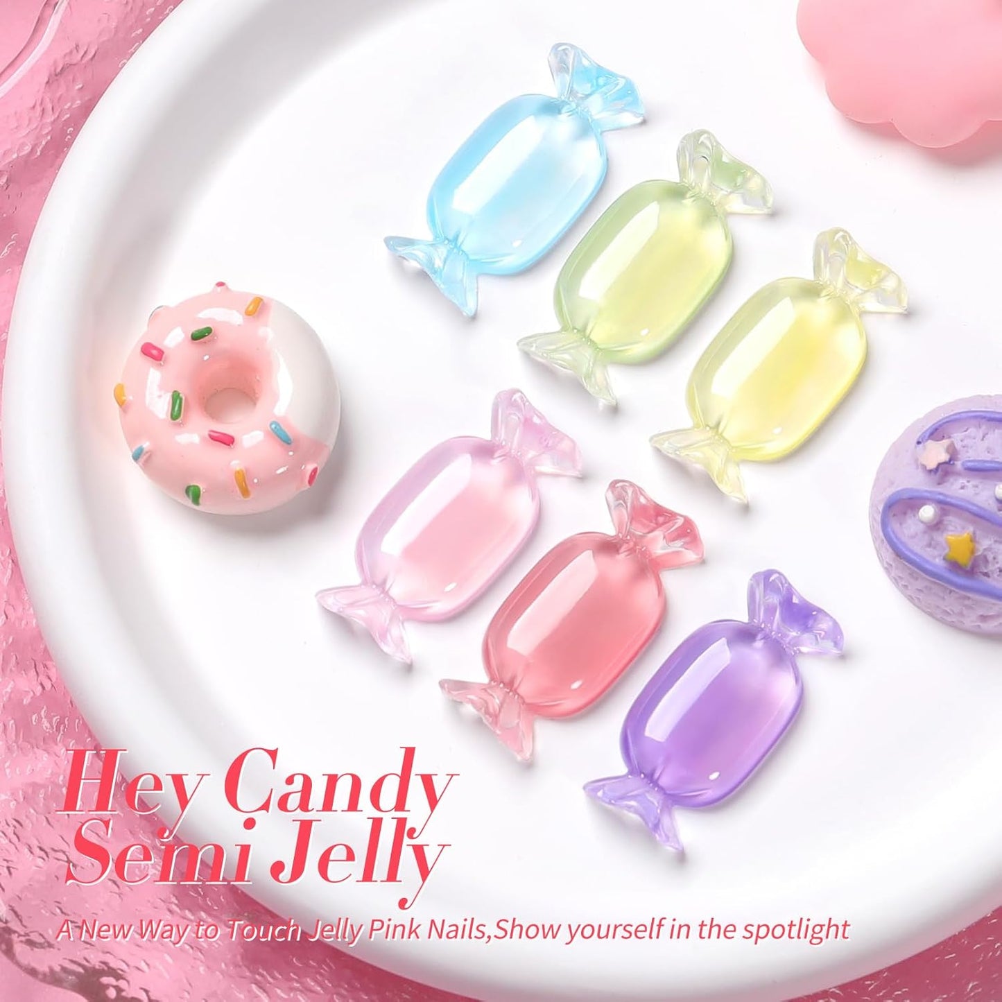Born Pretty Neon Jelly Gel Nail Polish Set - Halloween Colors, Soak Off UV/LED for Salon & DIY