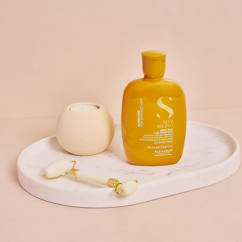 After-Sun Sulfate-Free Shampoo for Sun-Exposed Hair | Alfaparf Milano Semi di Lino Sunshine