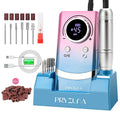 PRYZUNA Electric Nail Drill 45000RPM – Cordless Portable E-File with Gradient Variation