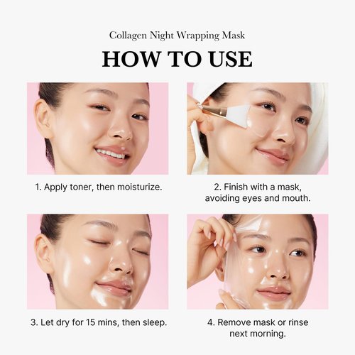 medicube Pore & Glow K-Viral Mask Set: Turmeric Overnight Wrapping Peel Off Mask and Collagen Overnight Wrapping Peel Off Facial Mask Pack and Zero Pore Blackhead Mud Facial Mask and Jelly Brush 1