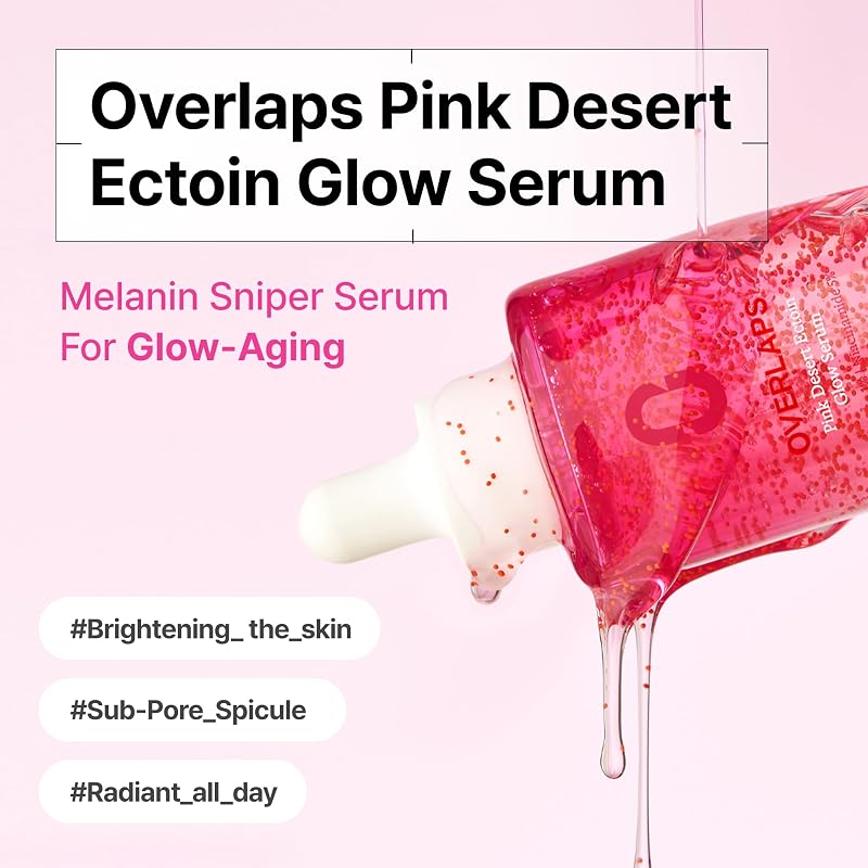 Brightening Glow Serum with Ectoin 10000ppm – Glass Skin Face Serum 1.01 fl oz