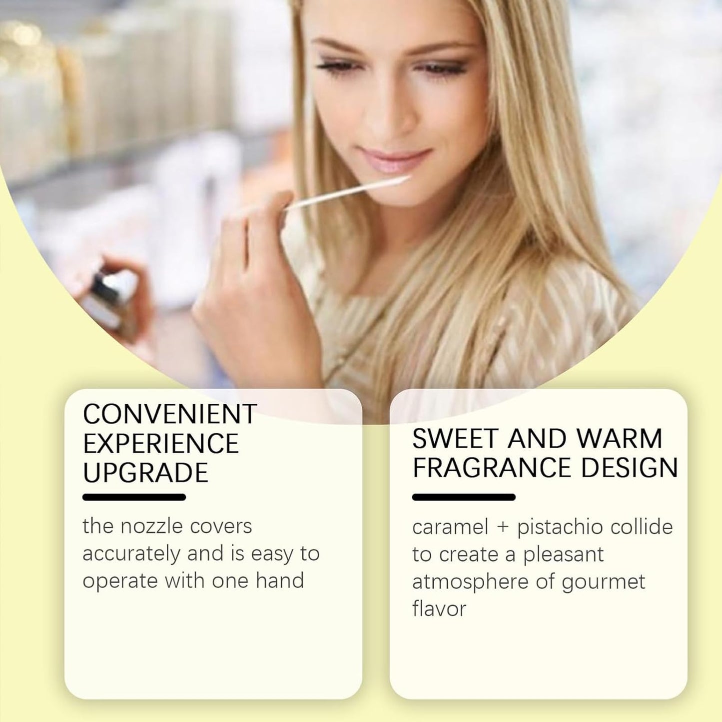 Strawberry Clouds Ultra-Concentrated Perfume Mist, Luxury Perfumes Oil, Sensual Fragrances Strawberrys Cloud, Caramel Vanilla Perfume, Hair & Body Mist, Long-Lasting Body Spray (Caramel)