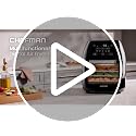 10 Quart Family Size Digital Air Fryer with Rotisserie & 17 Presets - Black