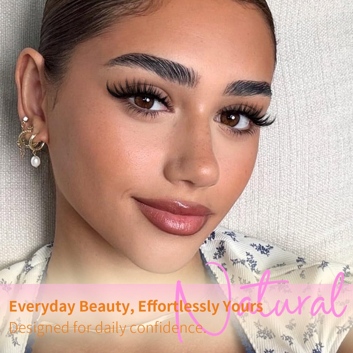 Wispy Lash Clusters Natural 10-16mm Cluster Eyelash Extensions DIY Individual Lashes Extensions Double Clusters Lash Soft Lightweight Eyelash Cluster