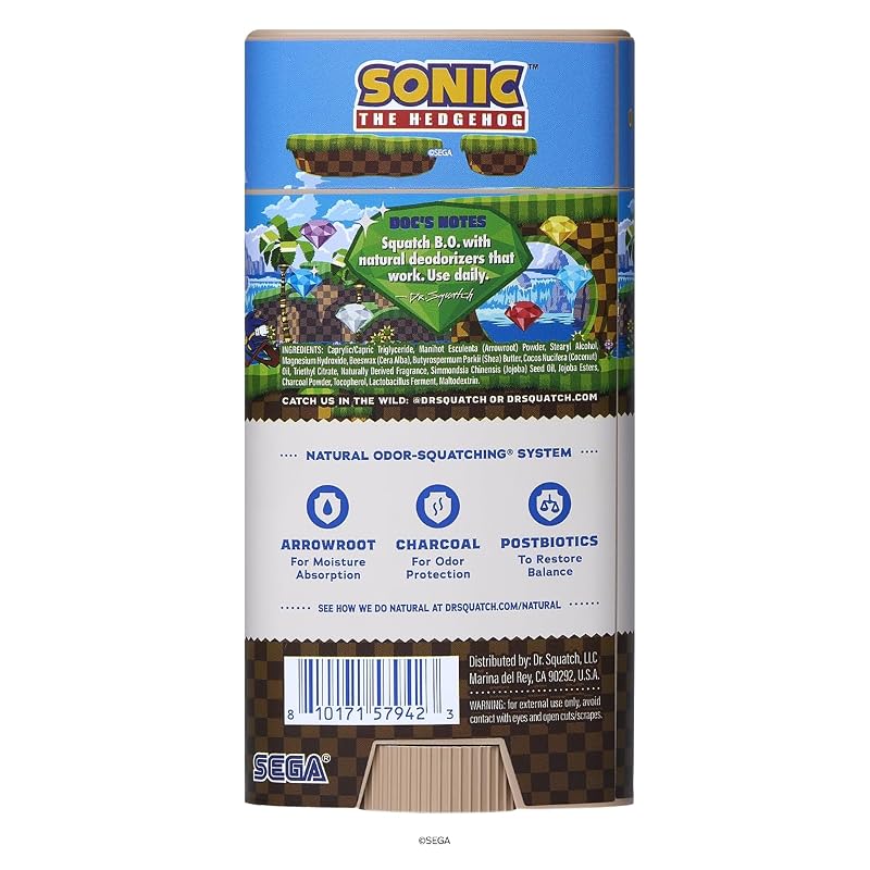 Sonic-Powered Dr. Squatch Natural Bar Soap & Deodorant 3-Pack – Sonic Speed+5oz