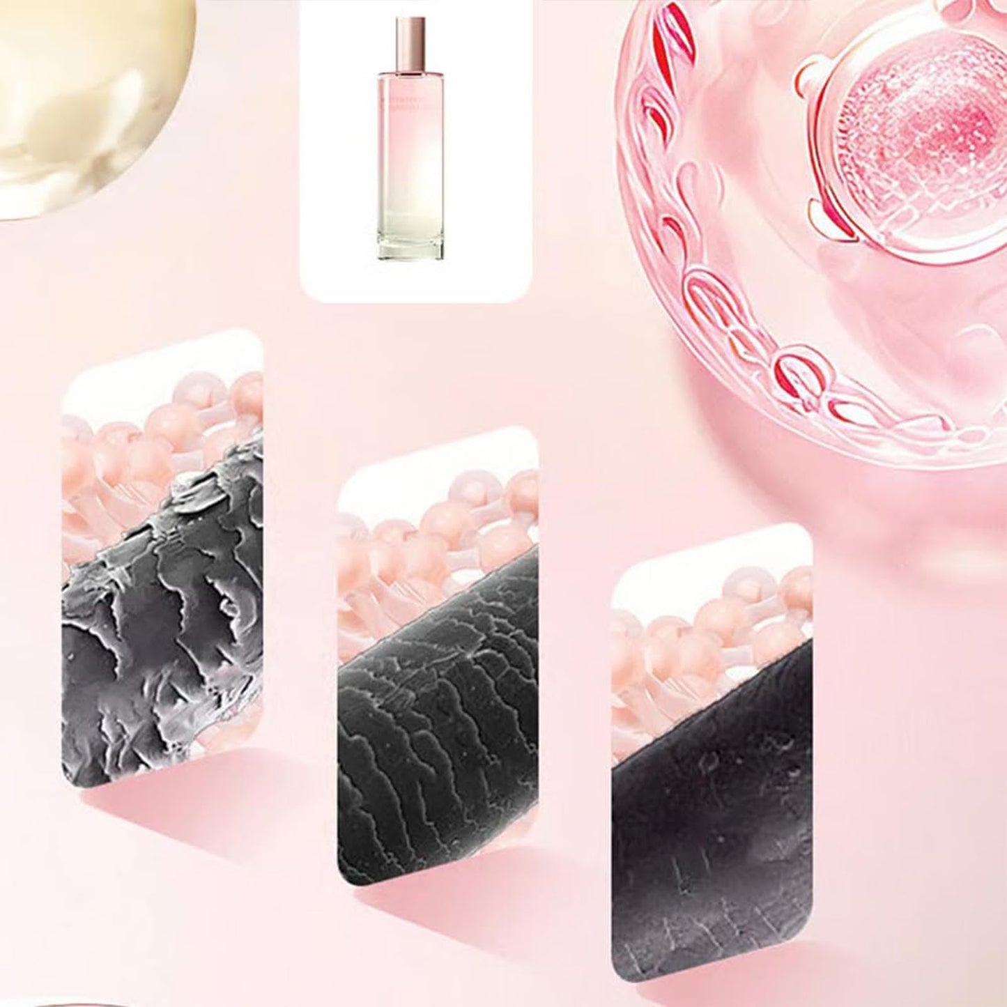 Nbkzsix Anti-Frizz Hair Conditioner Spray, Instant Hydrating & Moisturizing for Frizzy, Hydrating & Moisturizing for Dry, Damaged Hairs, Leave-in Conditioner Spray (1pc)