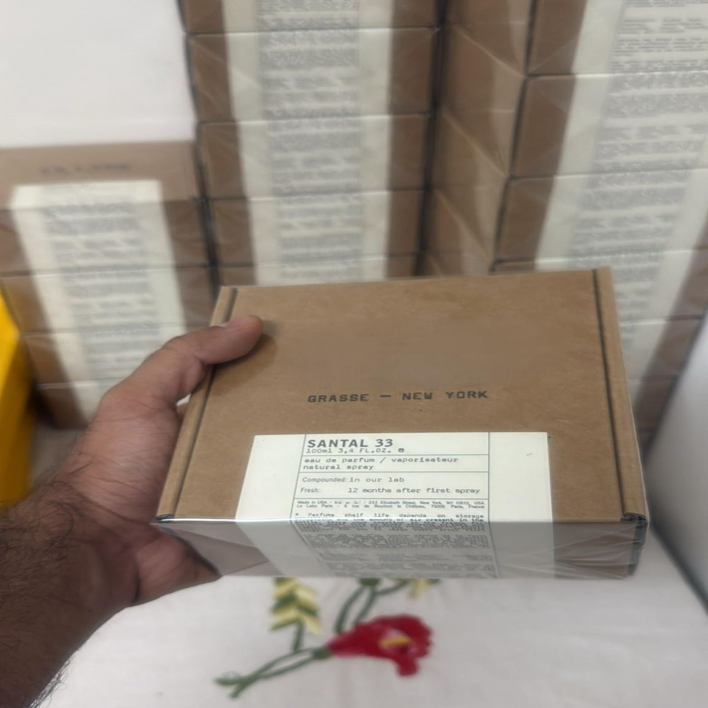 HIMVITA No.33 SANTAL Parfum Spray – 3.4 Fl oz Unisex Fragrance Inspired by Iconic New York Scent – Cult Favorite, Long-Lasting, Sophisticated, Perfect for Any Occasion