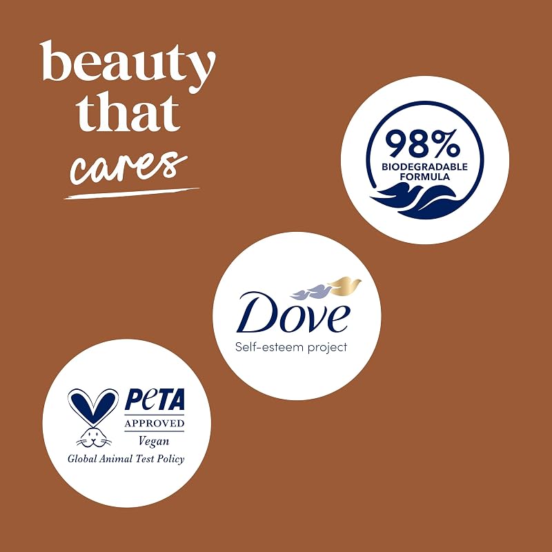 Dove Restoring Coconut & Cocoa Butter Body Wash - 4 Count