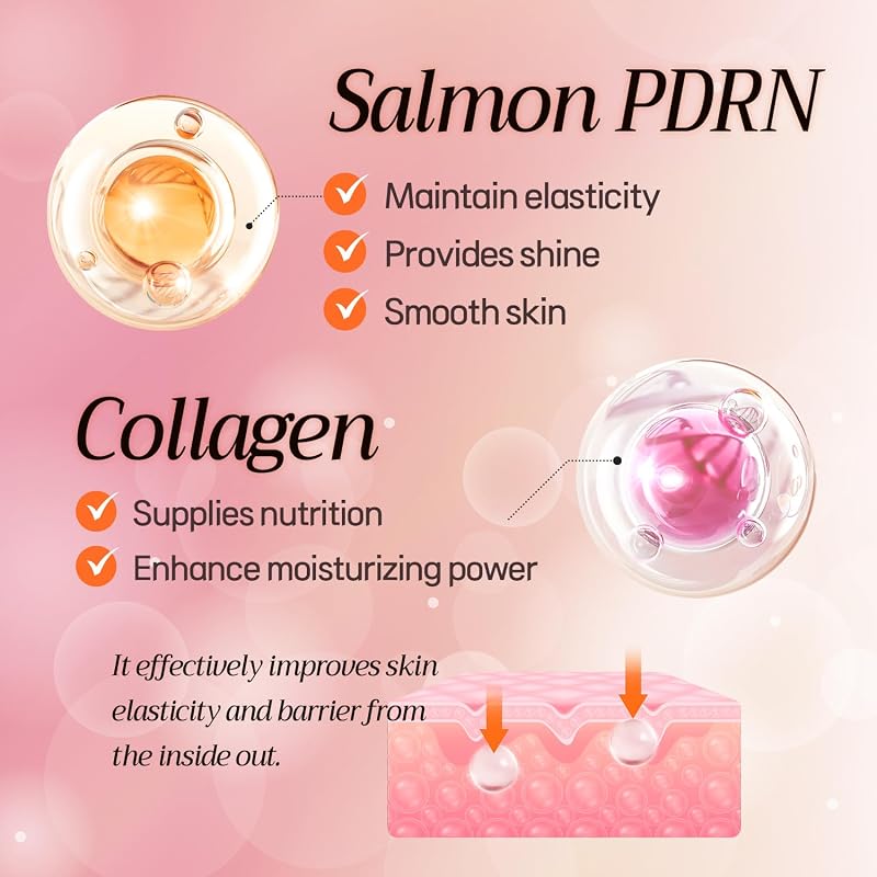 Salmon PDRN Ampoule 7 Days Hydrating Anti-Aging Serum Set