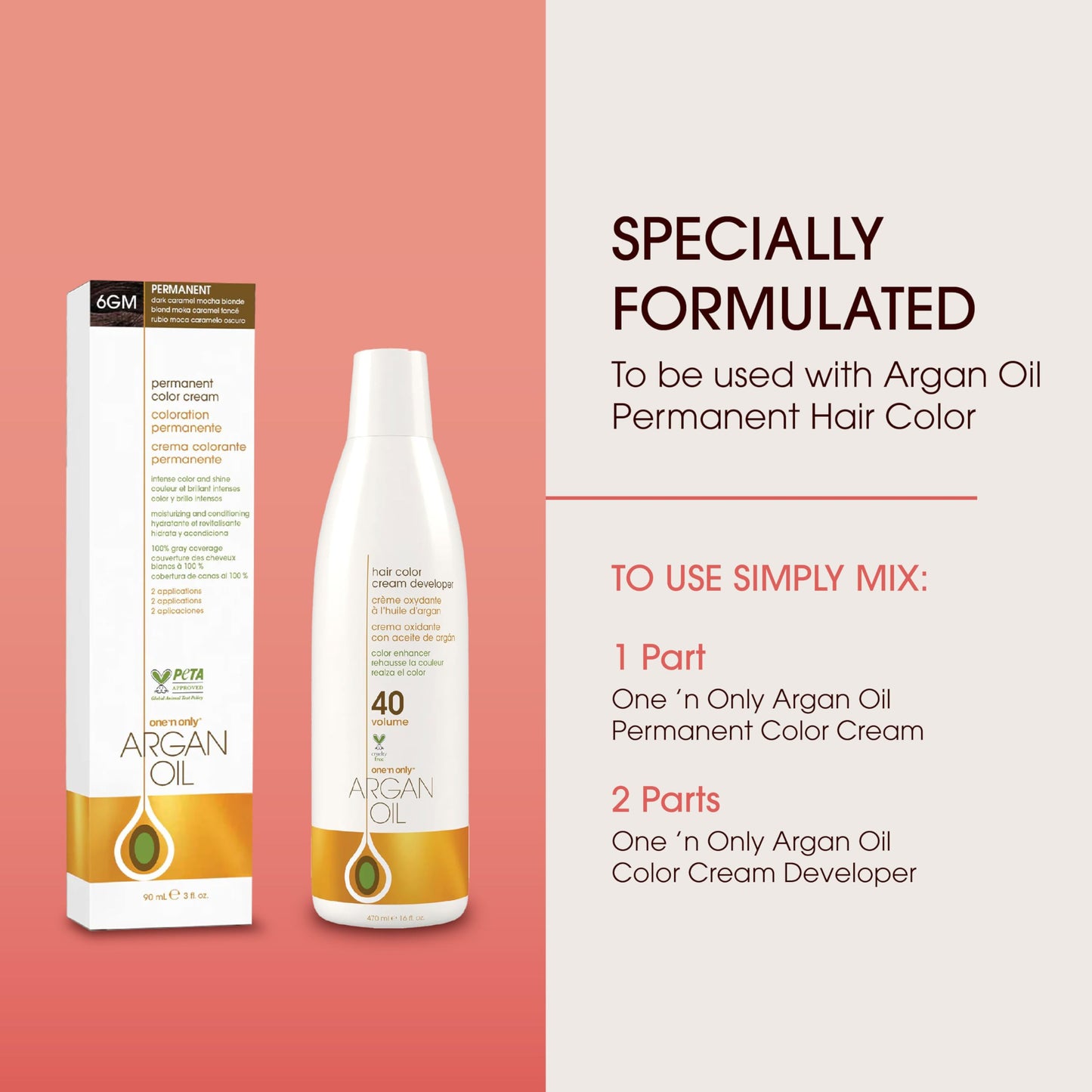 Argan Oil by One 'n Only Argan Oil 40 Volume Developer