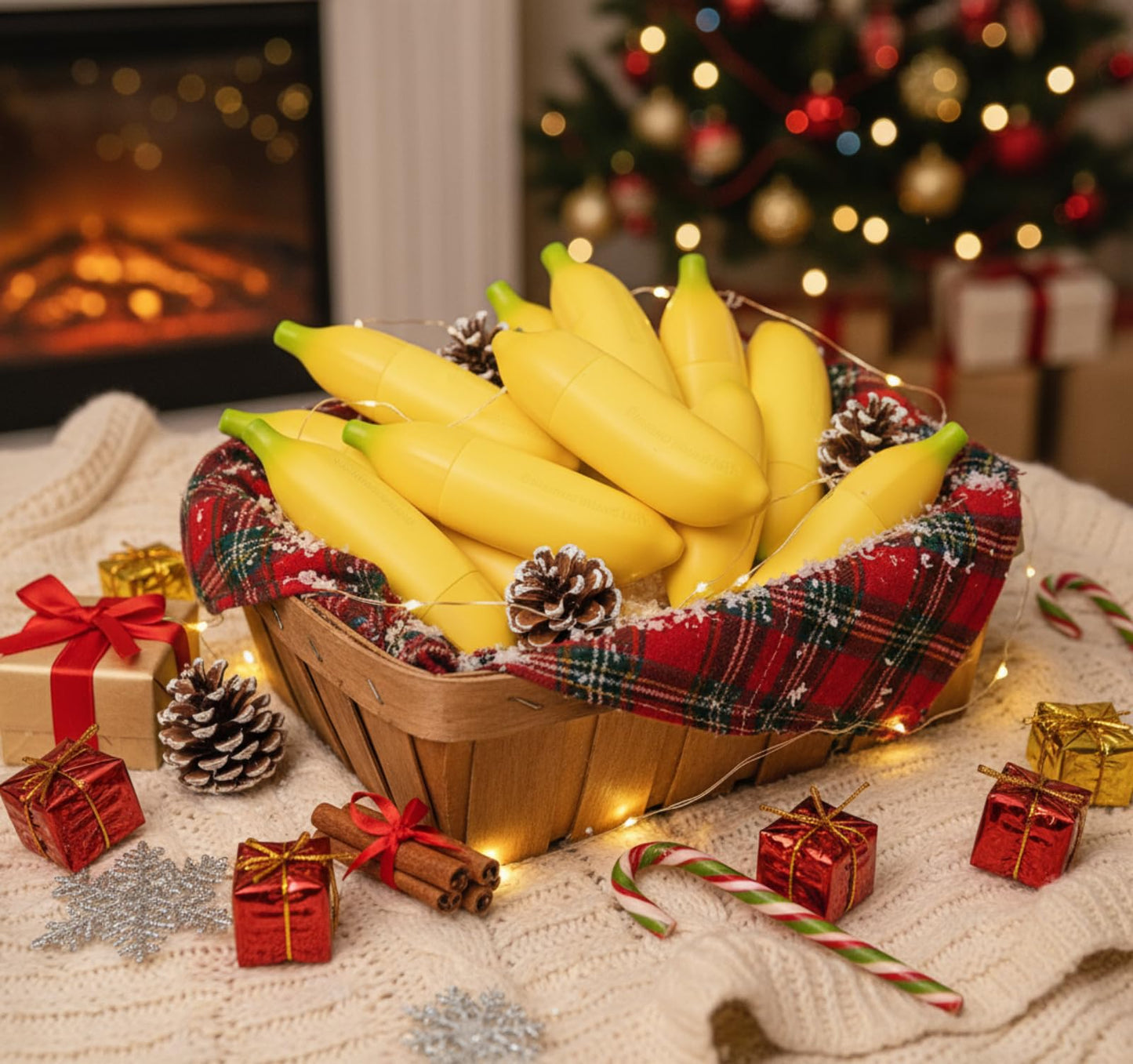 12 Pcs Banana Hand Cream Gifts Set for Women, Funny Fruit Hand Cream Gift for Baby Shower, Birthday Day, Fall Holiday Party, Bridal Shower Favors, Bridesmaid Gifts and Wedding Favors Party Supply