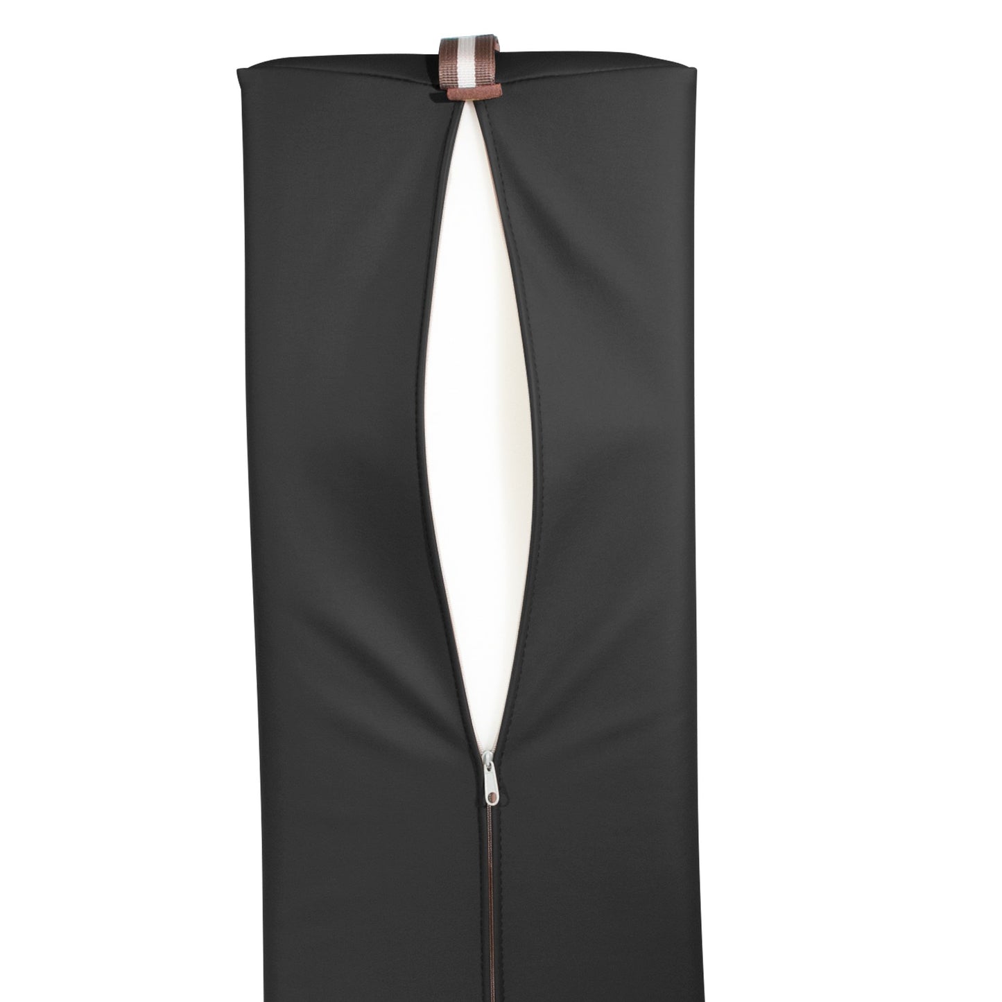 Master Massage 6 Inch Semi Round Bolster Table Cushion Pillow Black