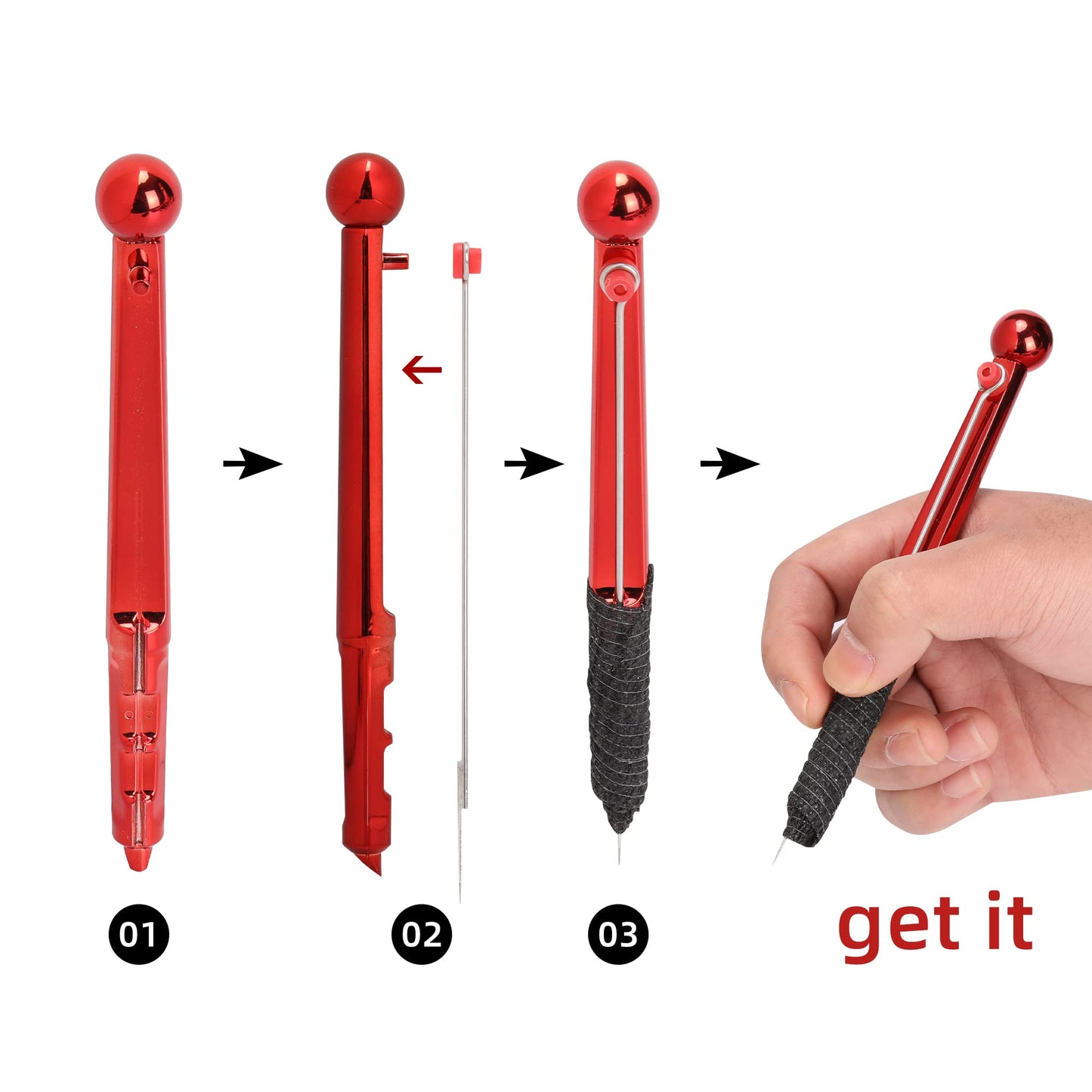 Eiptwh Hand Poke Stick Tattoo Kit for Beginners,20pcs Needles 7 Colors Tattoo Ink DIY Tattoo Tools Kit with Ink Transfer Cream and Blue Soap Tattoo Supplies