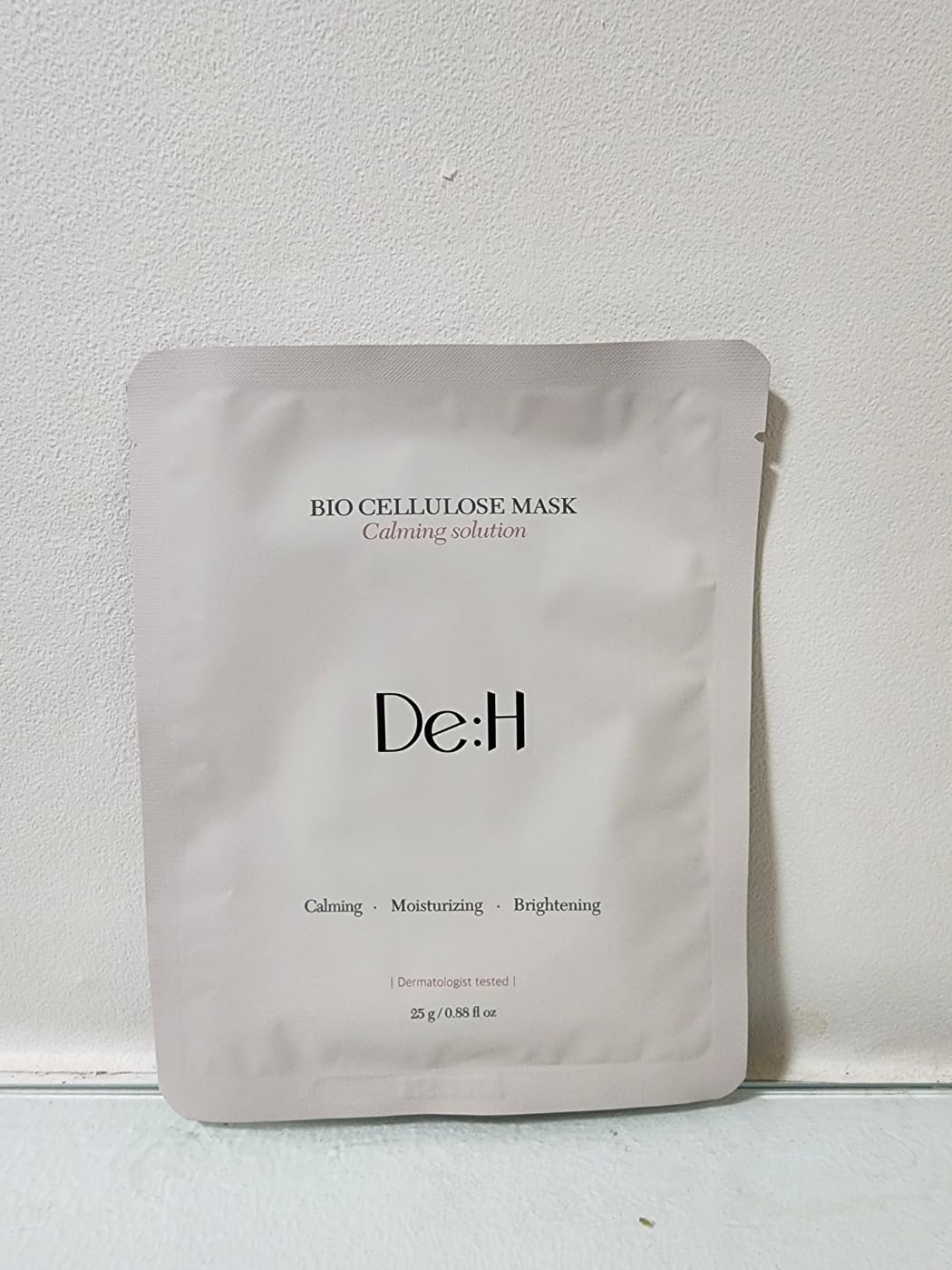 De:H Bio Cellulose Face Sheet Mask | Anti-Aging Korean Collagen Brightening & Hydrating Face Masks Skincare with Organic Coconut Gel Sheet | 5-Pack