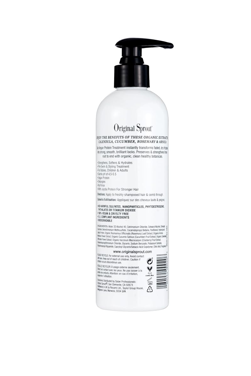 Leave-In Conditioner for Dry, Frizzy Hair - 12 fl oz (Pack of 1) Original Sprout
