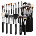 Professional Makeup Brush Set with Holder Case - 19 Pcs