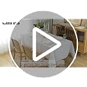 White 6 Pack Table Cloth 90x132 Inch for 6ft Rectangle Tables - Wrinkle & Stain Resistant