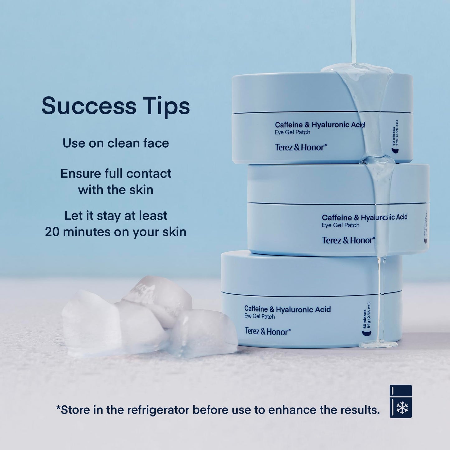 Under Eye Patches for Dark Circles: Puffiness & Eye Bag Treatment Gel Mask with Caffeine Hyaluronic Acid Niacinamide - Undereye Brightening Hydrating Anti-Wrinkle & Cooling - Korean Skincare, 30 Pairs