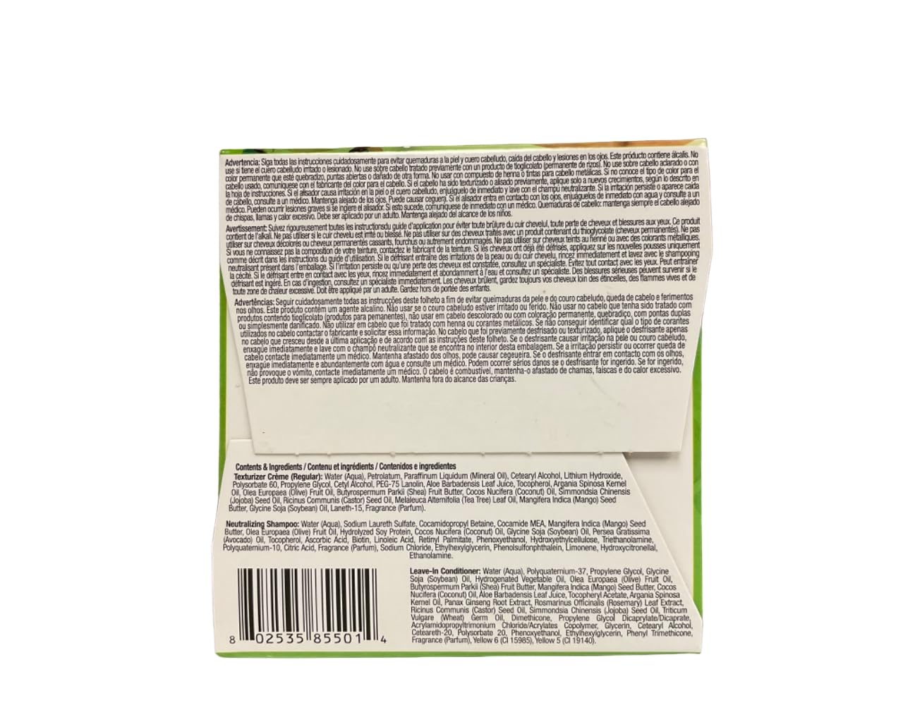 Soft & Beautiful Botanicals Texturizer [Regular] (Pack of 2)
