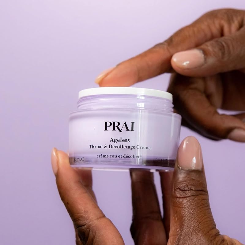PRAI Ageless Neck Cream with Sepilift & Hyaluronic Acid 6.8 Oz