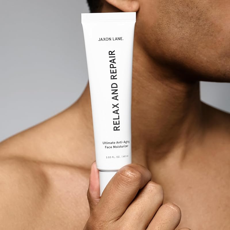Relax and Repair Korean Face Moisturizer for Men, 2.03 Fl Oz