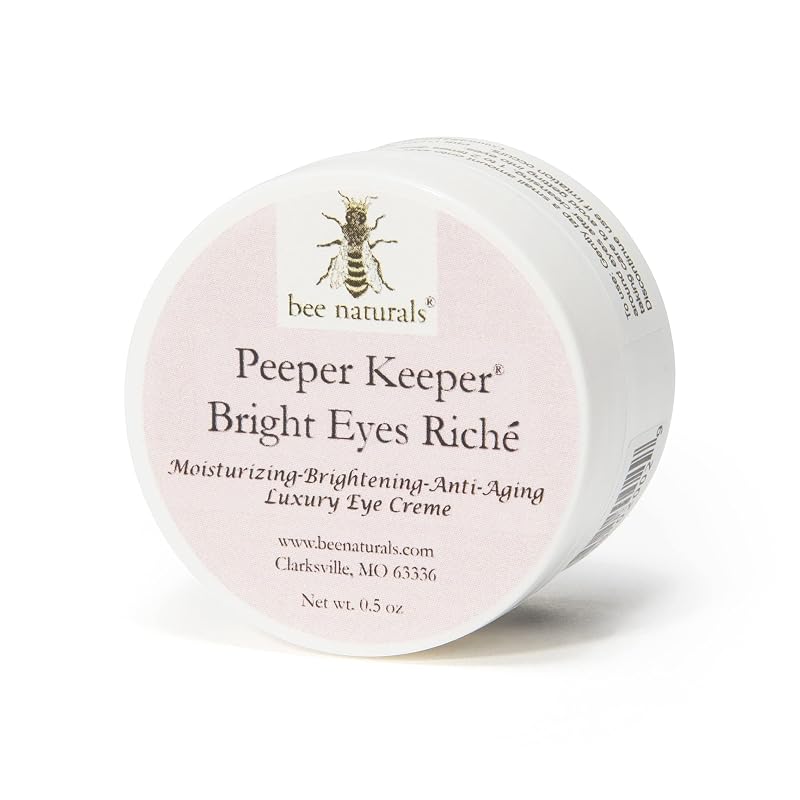 Bright Eyes Riche Eye Cream by Bee Naturals — Hydrates & Reduces Fine Lines