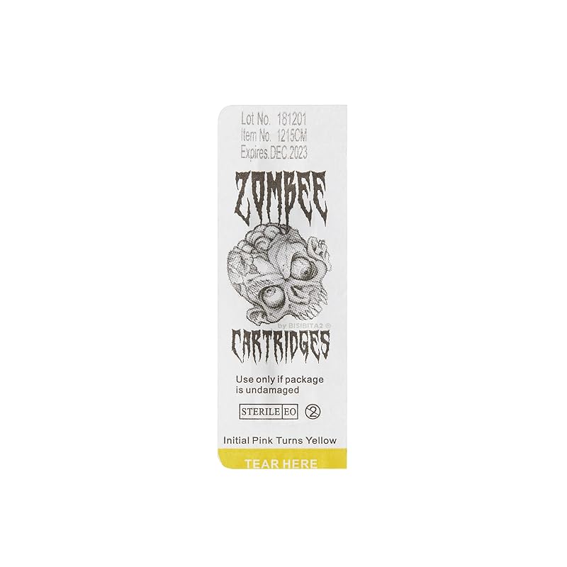 Zombee Disposable Tattoo Needle Silicon Cartridge 20Pcs 1027CM bp