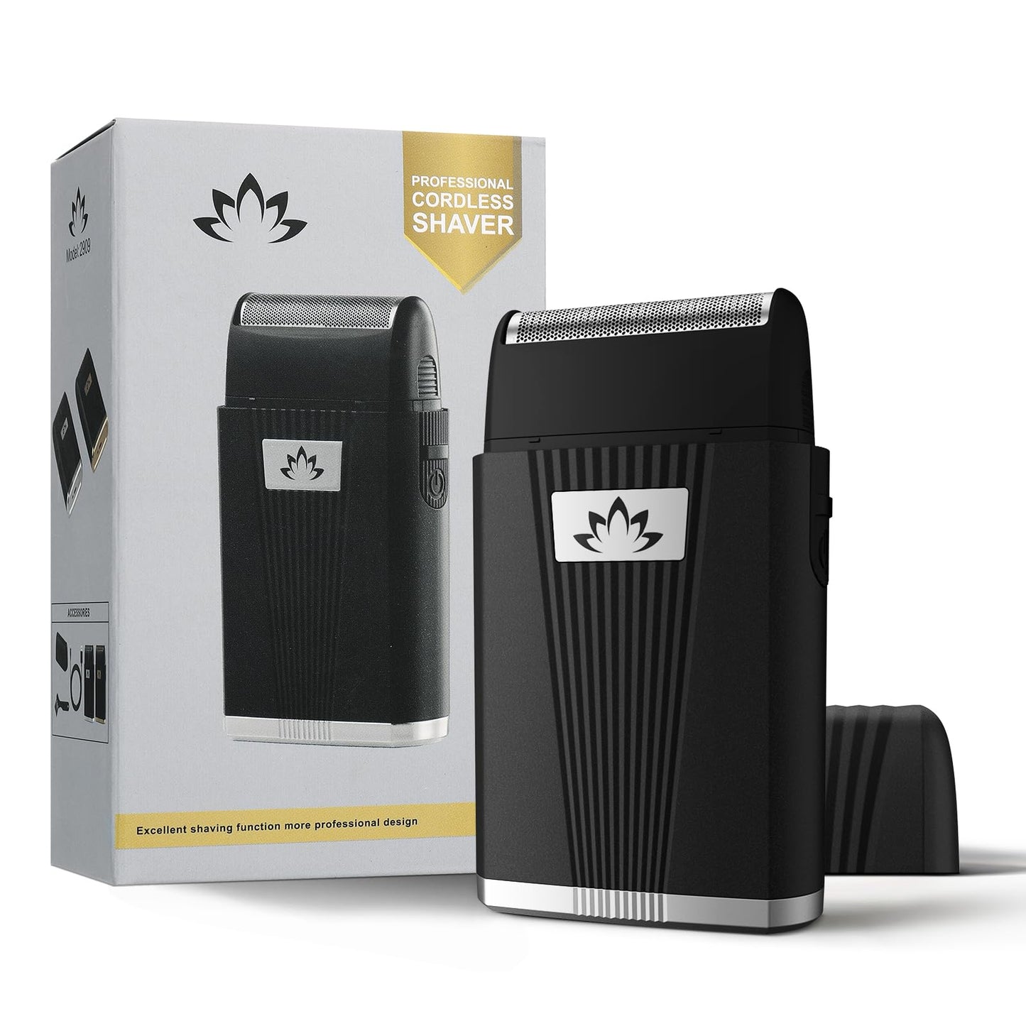 Dumite Foil Bald Shavers for Men, Powerful Motor Electric Razor, Head Shavers, Men's Foil Beard Trimmer, Cordless Rechargeable LED Displays