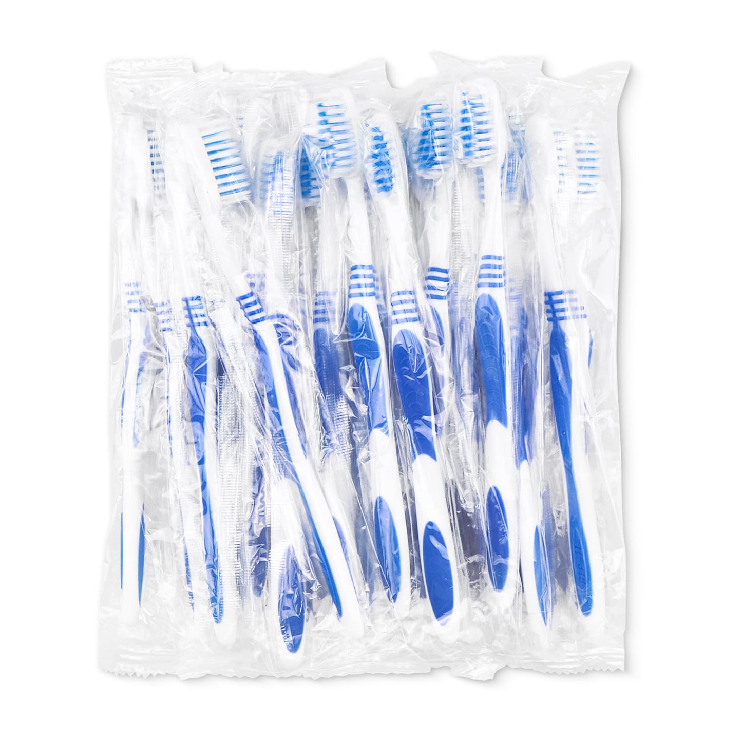 SLequipo 50 Prepasted Disposable Toothbrushes Individually Wrapped Pre Pasted Toothbrushes Soft Bristle Travel Tooth Brush Single Use Wrapped for Hotel, Camping, Travel and Gift for The Homeless