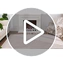 Vaukki 6x9 Beige Area Rug for Living Room & Bedroom - Modern Floral Woven Carpet
