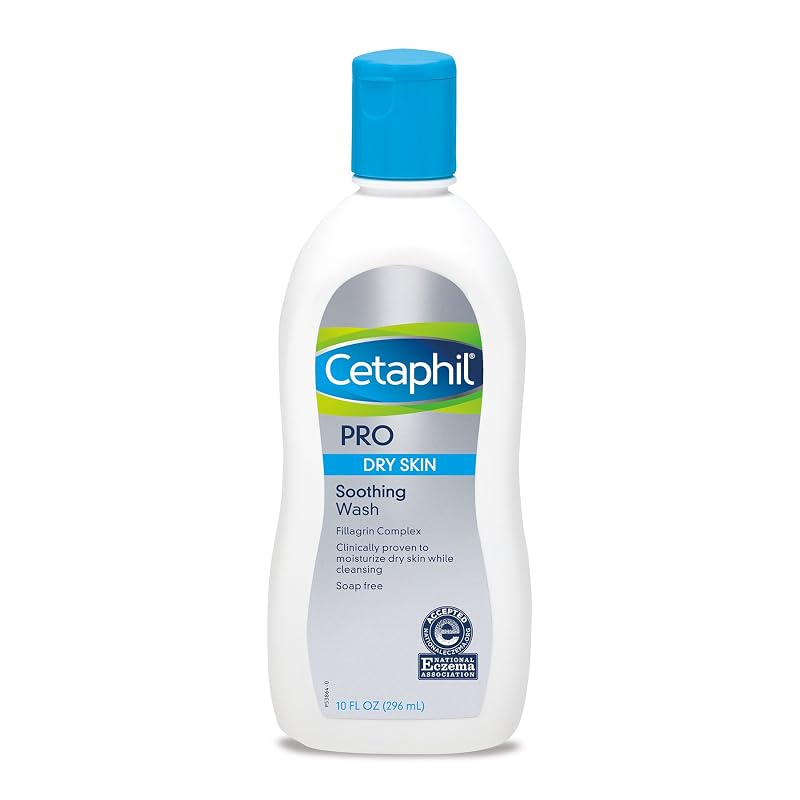 Cetaphil Pro Soothing Wash 10 Oz – Moisturizing Cleanser for Very Dry, Sensitive Skin