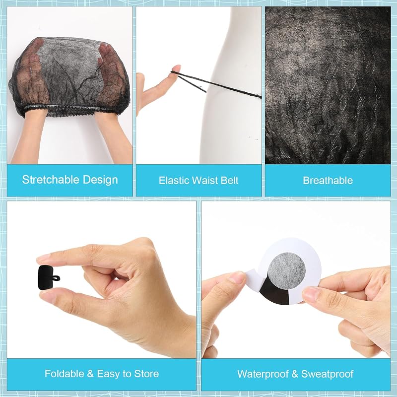 Chicingyou 125 Disposable Spray Tan Accessories Kit - Black (Variation: Black+1)
