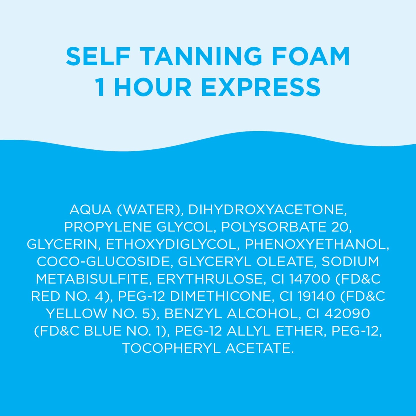 Bondi Sands 1 Hour Express Self Tanning Foam, Lightweight, Fragrance Free Self-Tanner for an Even, Streak-Free Tan, 6.76 fl oz