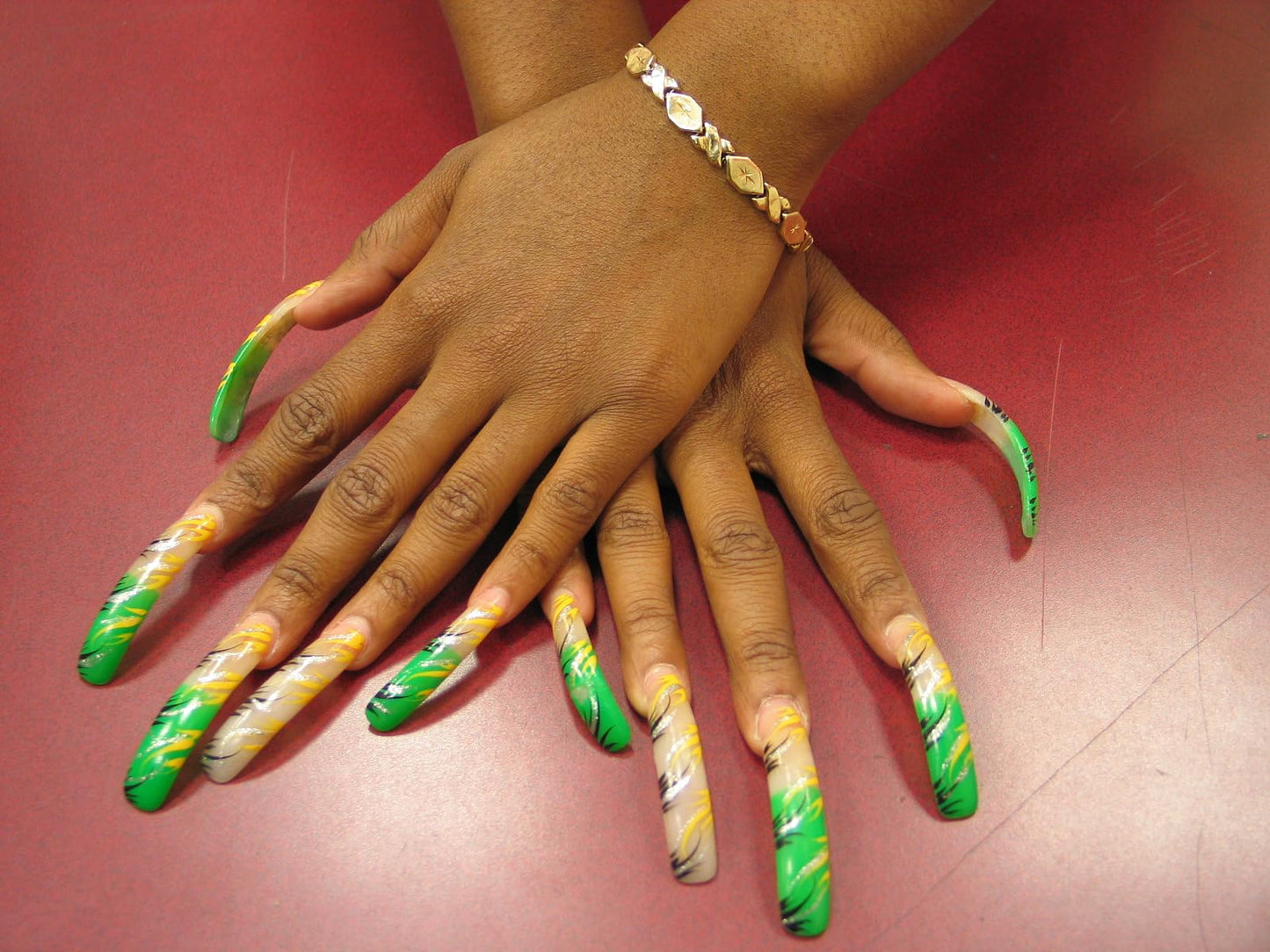 RUOKEXIN Long Square Press on Nails French Tip Fake Nails Curved False Nails with Designs Matte Artificial Nails XXL Long Nail Press ons Full Cover Glue on Nails Cute Stick on Nails for Women 20Pcs