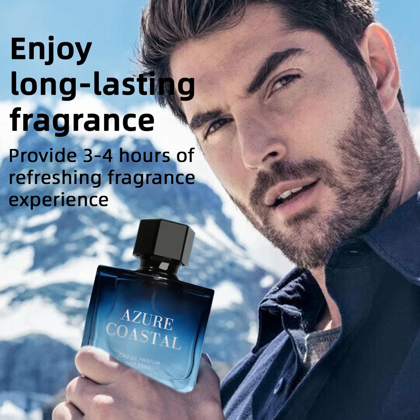 Men's Eau de Toilette - Long-Lasting Fragrance, Eau de Parfum, Perfect for Daily Wear & Special Occasions(50ml)